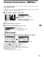 Предварительный просмотр 23 страницы Sony Cyber-shot DSC-T300 Instruction Manual