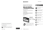 Preview for 1 page of Sony Cyber-shot DSC-T5 User'S Manual / Troubleshooting