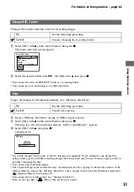 Preview for 51 page of Sony Cyber-shot DSC-T5 User'S Manual / Troubleshooting