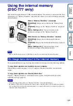 Preview for 18 page of Sony Cyber-shot DSC-T77 Handbook