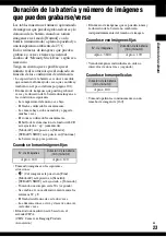 Preview for 23 page of Sony Cyber-shot DSC-T9 (Spanish) Guia Del Usuario/Solucion De Problemas