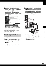 Preview for 61 page of Sony Cyber-shot DSC-T9 (Spanish) Guia Del Usuario/Solucion De Problemas