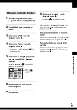 Preview for 81 page of Sony Cyber-shot DSC-T9 (Spanish) Guia Del Usuario/Solucion De Problemas