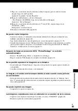 Preview for 91 page of Sony Cyber-shot DSC-T9 (Spanish) Guia Del Usuario/Solucion De Problemas