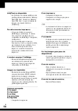 Preview for 98 page of Sony Cyber-shot DSC-T9 (Spanish) Guia Del Usuario/Solucion De Problemas