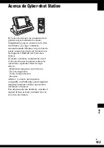 Preview for 103 page of Sony Cyber-shot DSC-T9 (Spanish) Guia Del Usuario/Solucion De Problemas