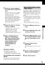 Preview for 183 page of Sony Cyber-shot DSC-T9 (Spanish) Guia Del Usuario/Solucion De Problemas