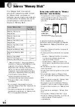 Preview for 212 page of Sony Cyber-shot DSC-T9 (Spanish) Guia Del Usuario/Solucion De Problemas