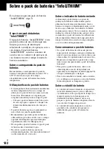 Preview for 214 page of Sony Cyber-shot DSC-T9 (Spanish) Guia Del Usuario/Solucion De Problemas