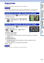 Preview for 114 page of Sony Cyber-shot DSC-T900 (French) Guide Pratique