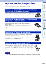 Preview for 144 page of Sony Cyber-shot DSC-T900 (French) Guide Pratique