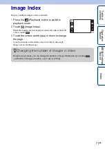 Предварительный просмотр 72 страницы Sony Cyber-shot DSC-T99C Handbook