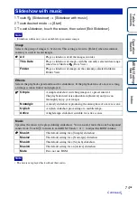 Предварительный просмотр 74 страницы Sony Cyber-shot DSC-T99C Handbook