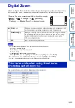 Предварительный просмотр 94 страницы Sony Cyber-shot DSC-T99C Handbook