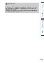 Предварительный просмотр 127 страницы Sony Cyber-shot DSC-T99C Handbook