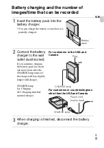 Предварительный просмотр 9 страницы Sony Cyber-shot DSC-T99D Instruction Manual