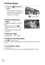 Preview for 18 page of Sony Cyber-shot DSC-T99D Instruction Manual