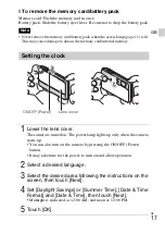 Предварительный просмотр 17 страницы Sony Cyber-shot DSC-TX10 Instruction Manual