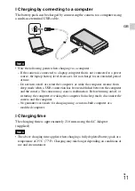 Предварительный просмотр 11 страницы Sony Cyber-shot DSC-TX100 Instruction Manual