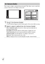 Предварительный просмотр 18 страницы Sony Cyber-shot DSC-TX100 Instruction Manual