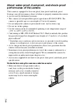 Preview for 8 page of Sony Cyber-shot DSC-TX20 Instruction Manual