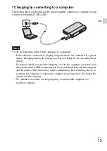 Preview for 15 page of Sony Cyber-shot DSC-TX20 Instruction Manual