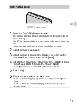 Preview for 19 page of Sony Cyber-shot DSC-TX300 Instruction Manual