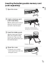 Предварительный просмотр 13 страницы Sony Cyber-shot DSC-TX9 Instruction Manual