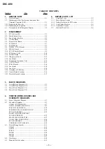 Preview for 4 page of Sony Cyber-shot DSC-U50 Service Manual