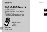 Sony Cyber-shot DSC-U60 (Spanish) Manual De Instrucciones предпросмотр