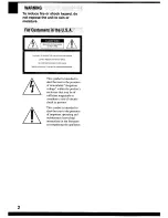 Preview for 2 page of Sony Cyber-shot DSC-W100 User Manual