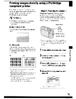 Preview for 75 page of Sony Cyber-shot DSC-W100 User Manual