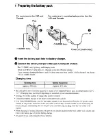 Предварительный просмотр 10 страницы Sony Cyber-shot DSC-W125 Instruction Manual