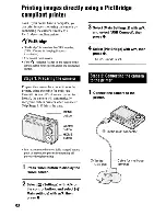 Предварительный просмотр 135 страницы Sony Cyber-shot DSC-W125 Instruction Manual