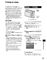 Предварительный просмотр 138 страницы Sony Cyber-shot DSC-W125 Instruction Manual