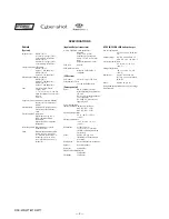 Предварительный просмотр 2 страницы Sony Cyber-shot DSC-W15 Service Manual