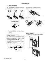 Предварительный просмотр 5 страницы Sony Cyber-shot DSC-W15 Service Manual