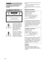 Предварительный просмотр 2 страницы Sony Cyber-shot DSC-W15 User'S Manual / Troubleshooting