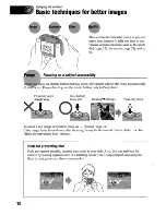 Предварительный просмотр 10 страницы Sony Cyber-shot DSC-W15 User'S Manual / Troubleshooting