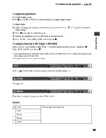 Предварительный просмотр 39 страницы Sony Cyber-shot DSC-W15 User'S Manual / Troubleshooting