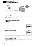 Предварительный просмотр 44 страницы Sony Cyber-shot DSC-W15 User'S Manual / Troubleshooting