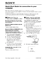 Предварительный просмотр 105 страницы Sony Cyber-shot DSC-W15 User'S Manual / Troubleshooting