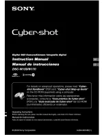 Sony Cyber-shot DSC-W150 Instruction Manual предпросмотр