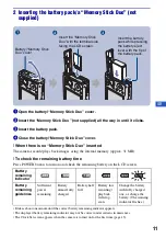 Предварительный просмотр 11 страницы Sony Cyber-shot DSC-W200 Instruction Manual