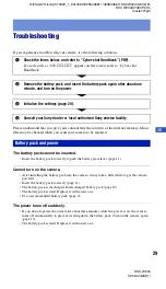 Предварительный просмотр 29 страницы Sony Cyber-shot DSC-W200 Instruction Manual