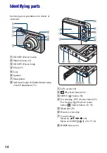 Предварительный просмотр 14 страницы Sony Cyber-shot DSC-W210 Handbook