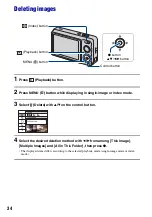 Предварительный просмотр 34 страницы Sony Cyber-shot DSC-W210 Handbook