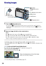 Предварительный просмотр 36 страницы Sony Cyber-shot DSC-W300 Handbook