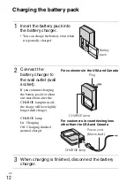 Предварительный просмотр 12 страницы Sony Cyber-shot DSC-W310 Instruction Manual