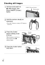 Предварительный просмотр 18 страницы Sony Cyber-shot DSC-W310 Instruction Manual